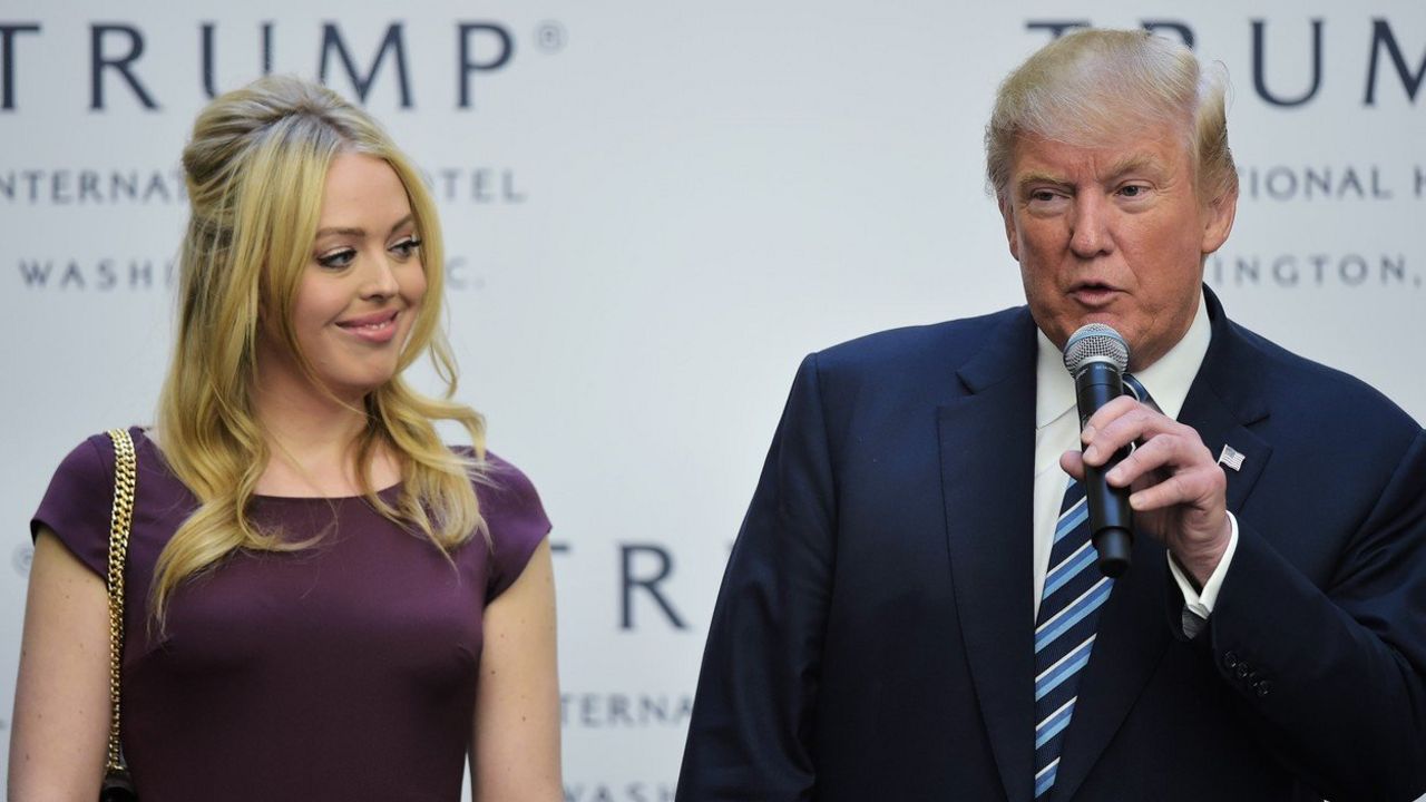 Tifani i Donald Tramp