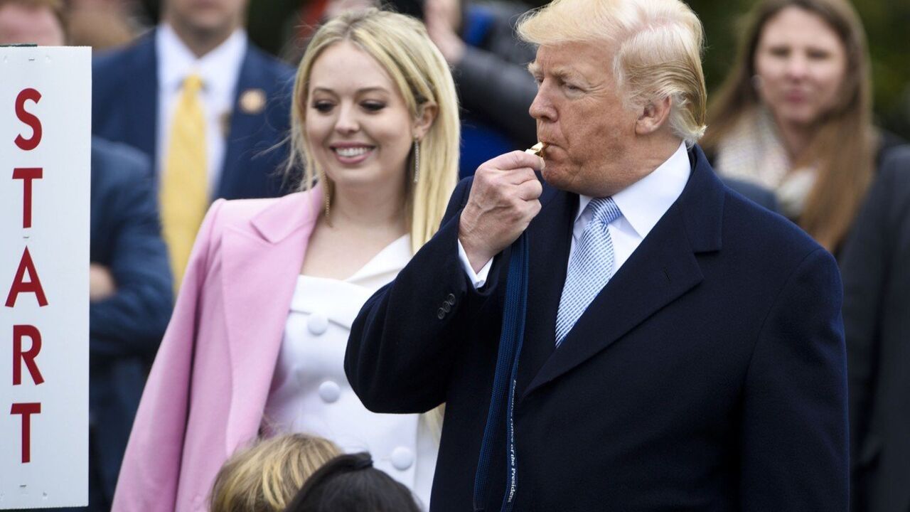 Donald i Tifani Tramp