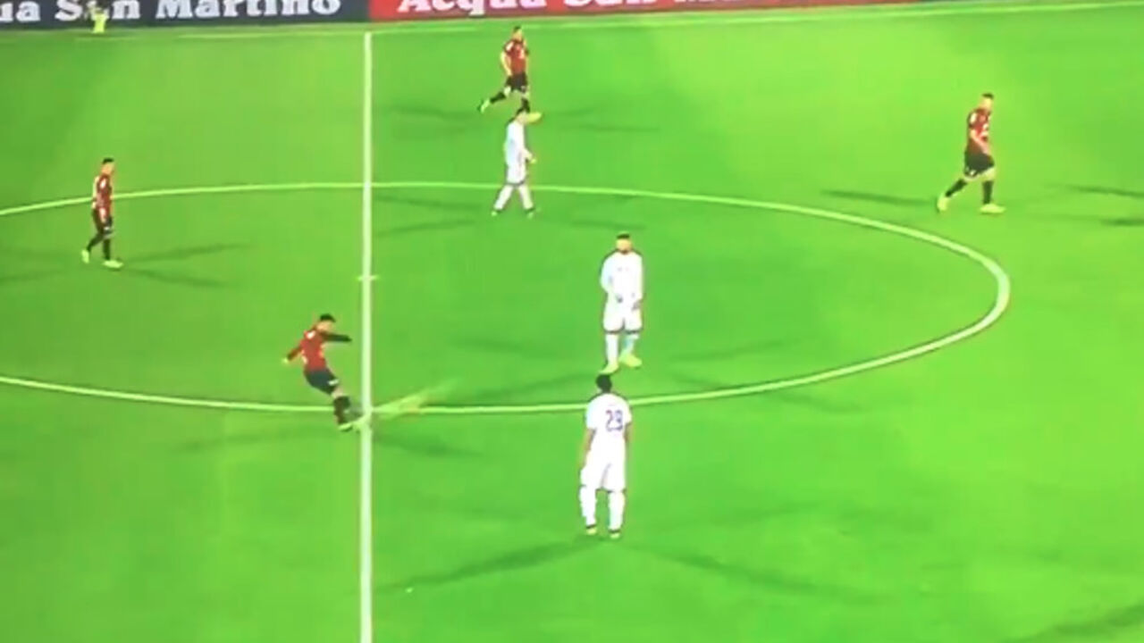 Poništeni gol Kaljarija