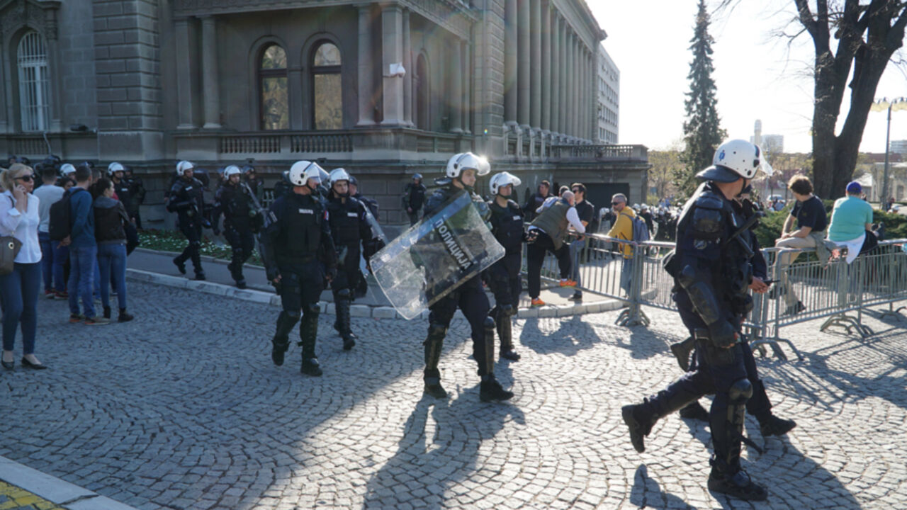 Protest u Beogradu