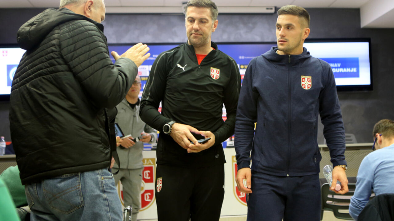 Mladen Krstajić i Dušan Tadić