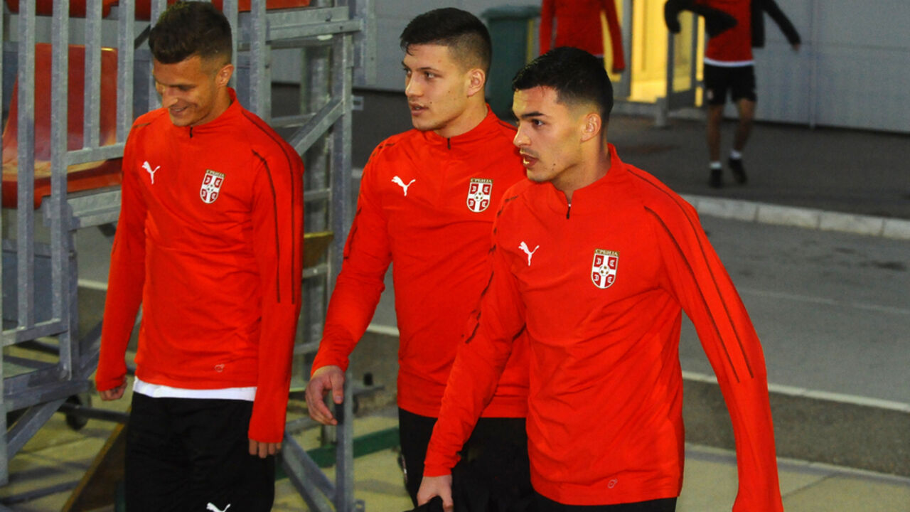 Darko Lazović, Luka Jović i Nemanja Radonjić
