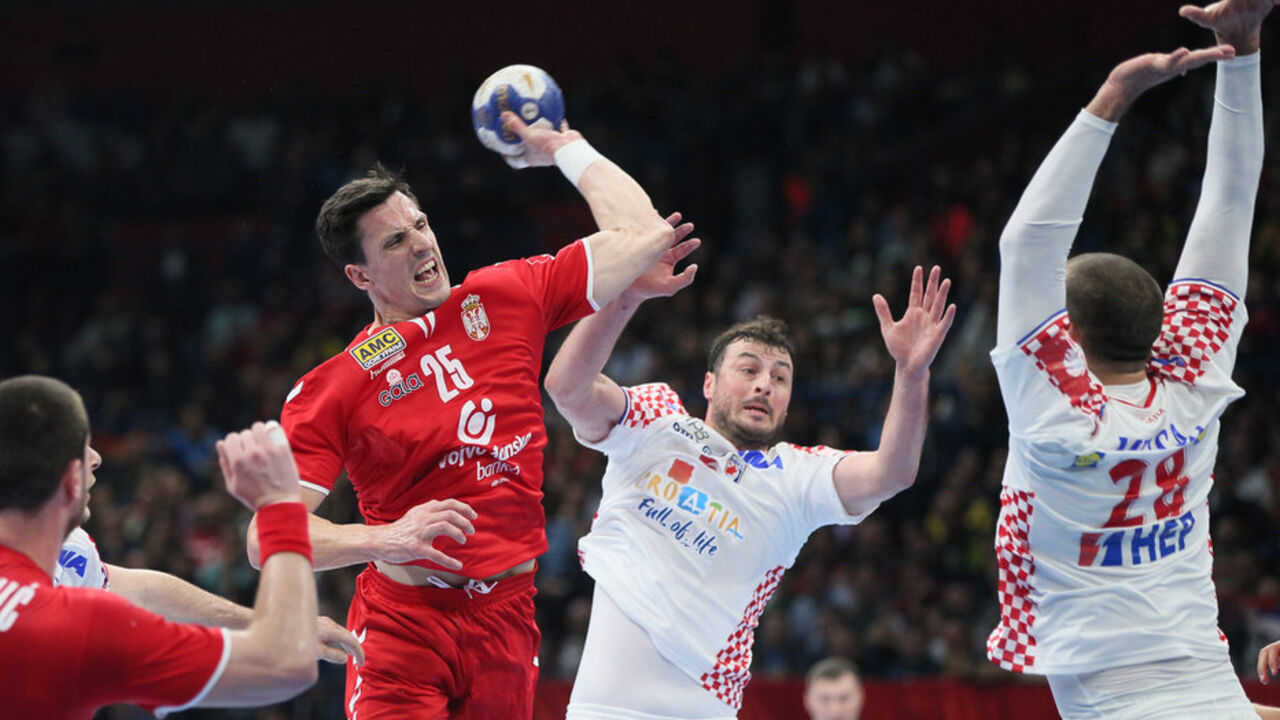 Muška rukometna reprezentacija Srbije, Muška rukometna reprezentacija Hrvatske