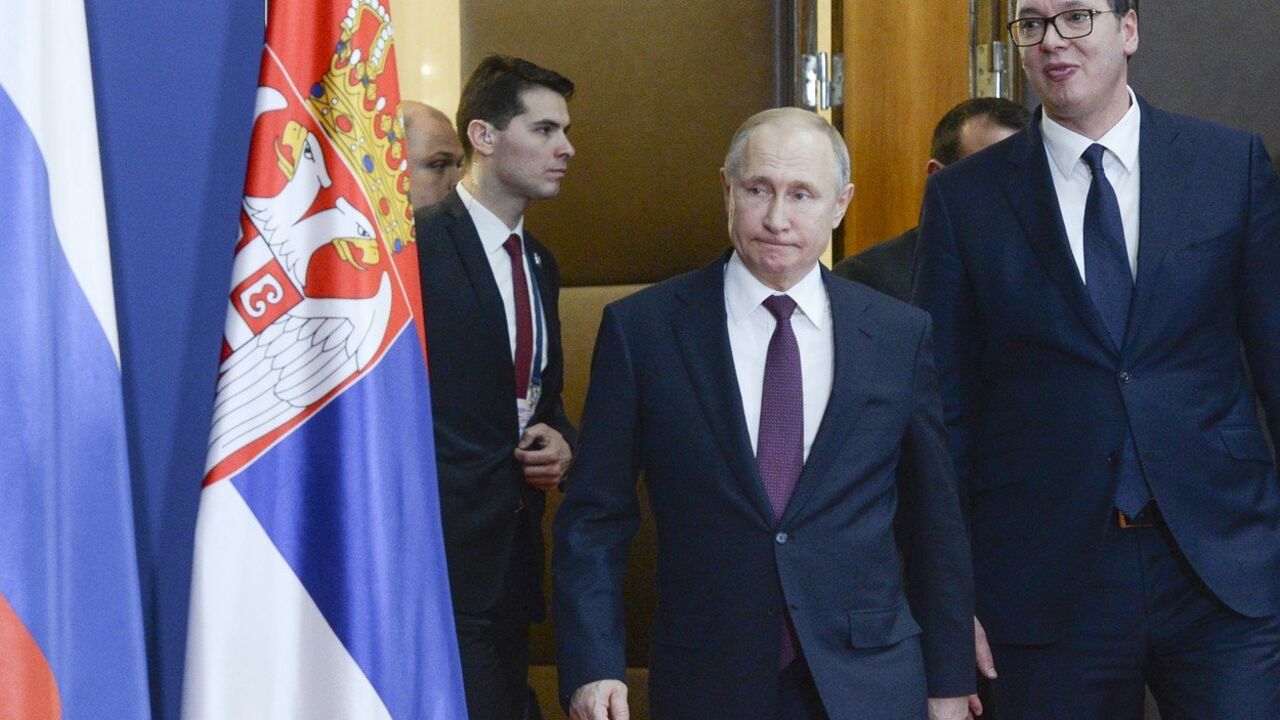 Aleksandar Vučić i Vladimir Putin