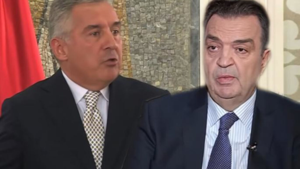 Milo Đukanović i Duško Knežević