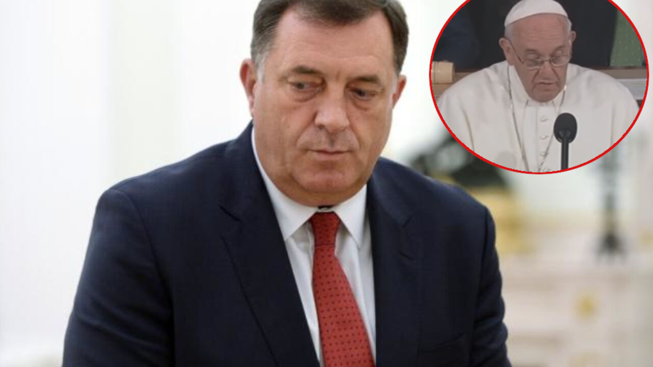 Dodik i papa Franja
