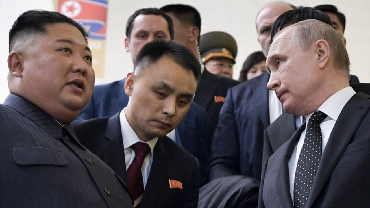 Vladimir Putin i Kim Džong Un