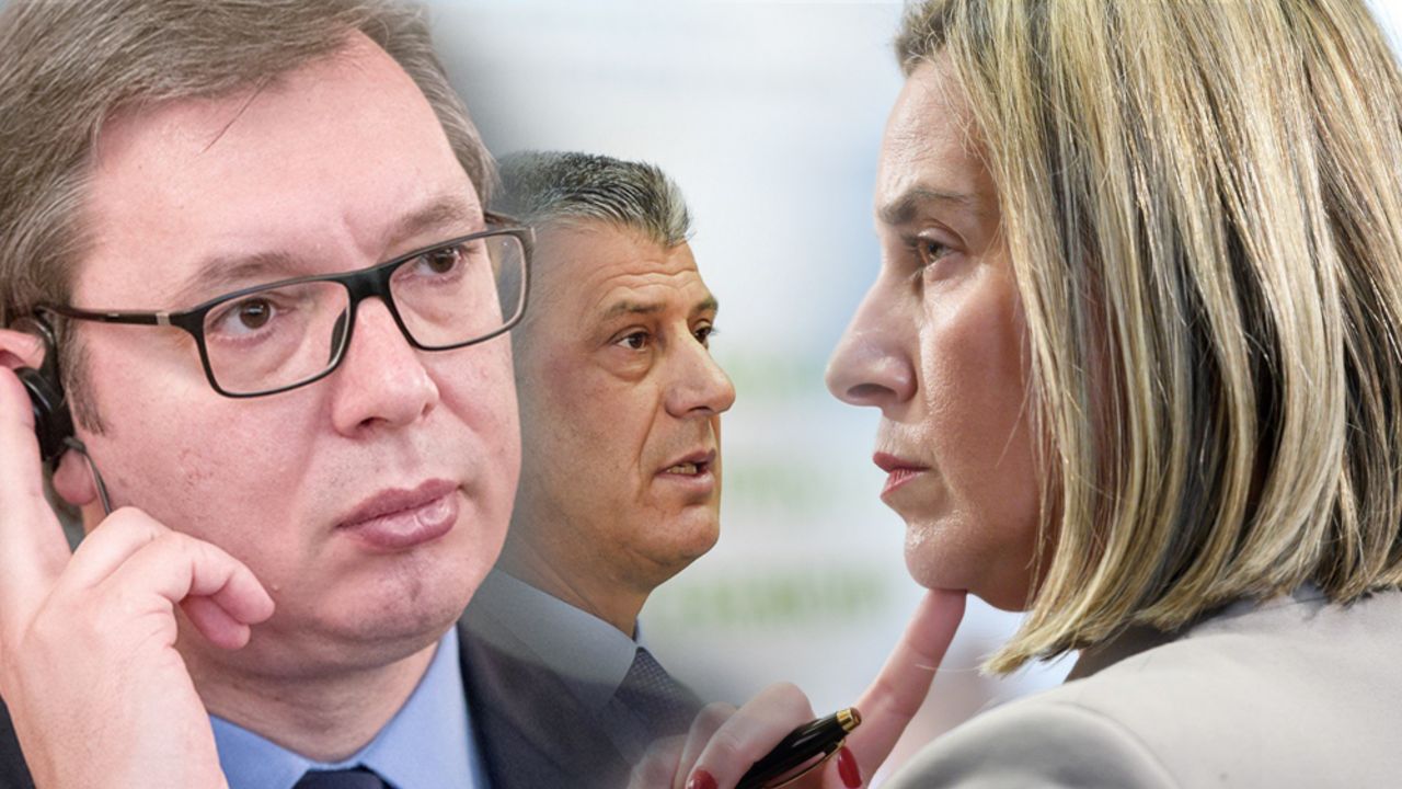 Federika Mogerini, Aleksandar Vučić