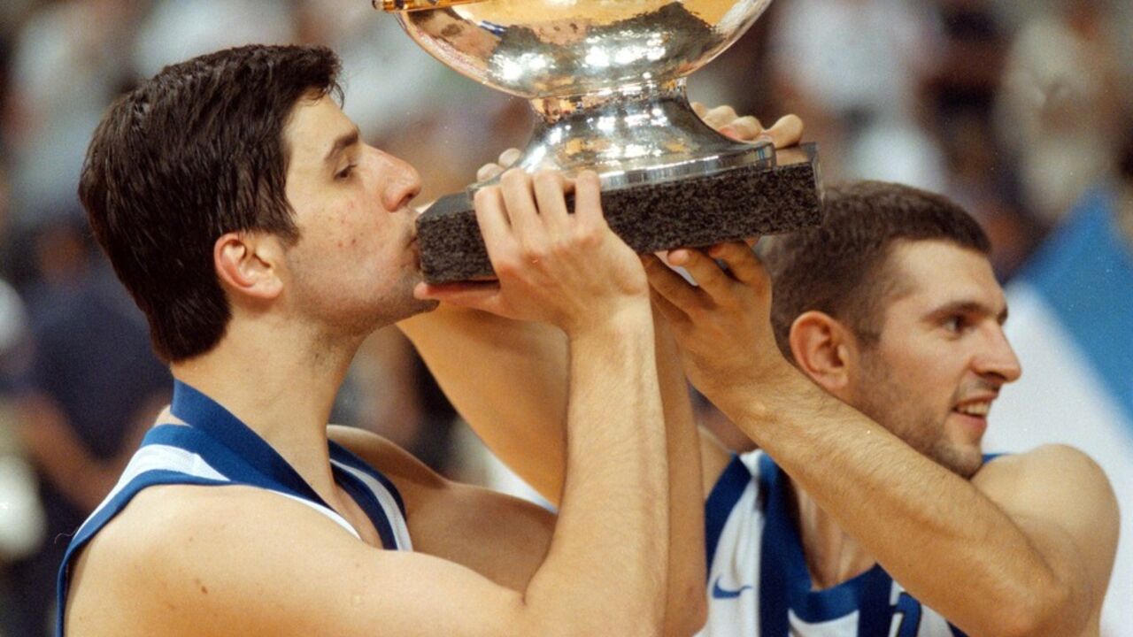 Dejan Bodiroga i Nikola Lončar