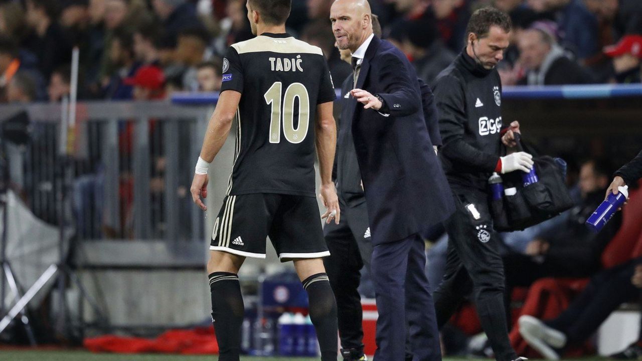 Dušan Tadić i Erik ten Hag