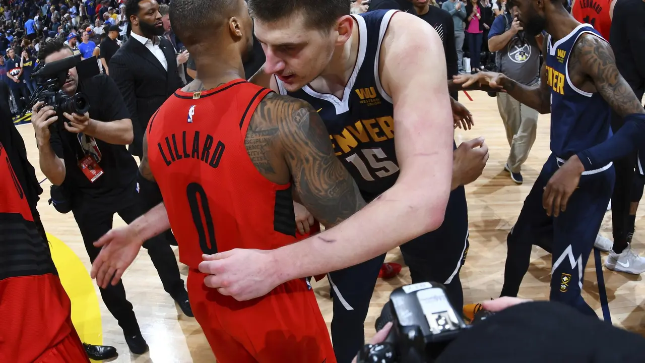Nikola Jokić i Damijan Lilard
