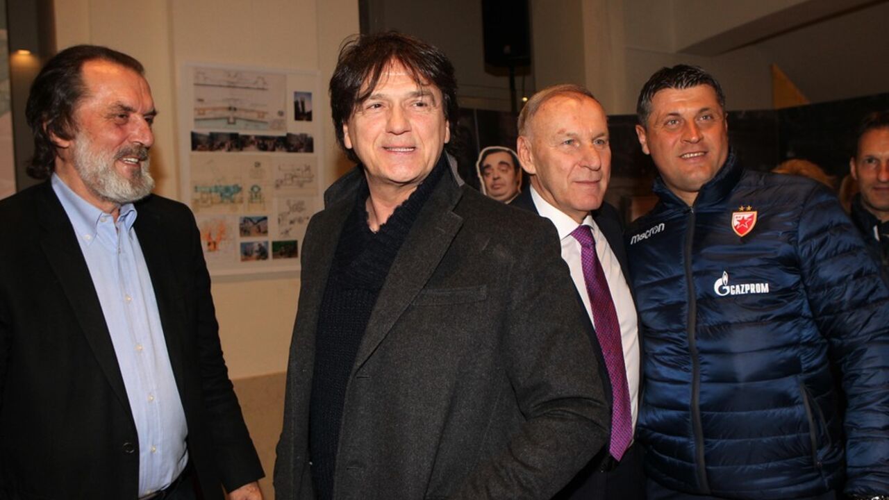 Vuk Drašković, Zdravko Čolić, Dragan Džajić i Vladan Milojević