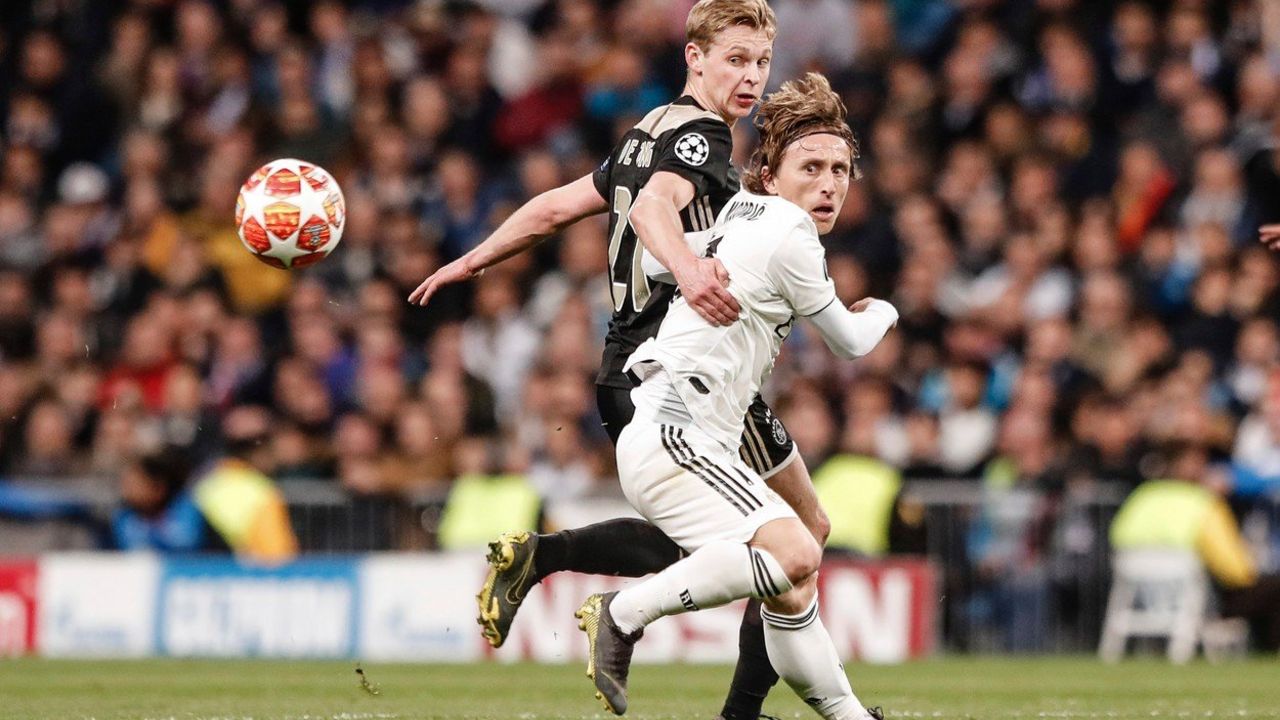 Luka Modrić, Frenki de Jong
