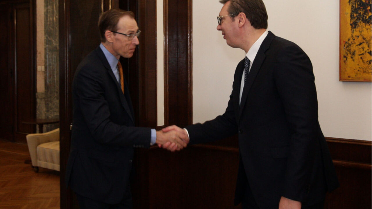 Aleksandar Vučić i Jan Kejs Mortejn