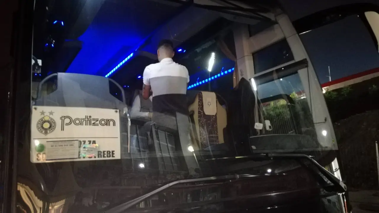 FK Partizan autobus