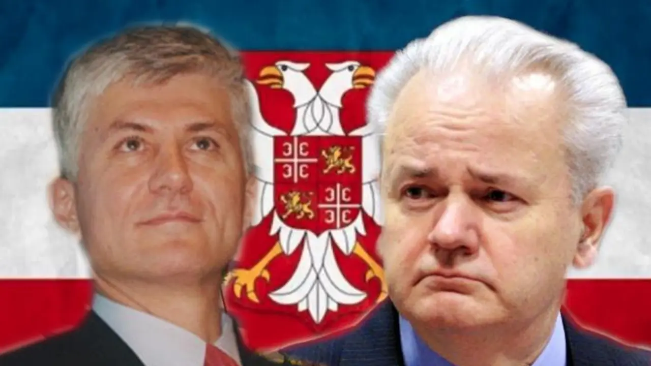 Slobodan Milošević i Zoran Đinđić