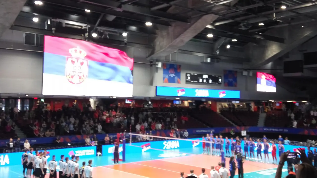 Odbojka Srbija - Nemačka