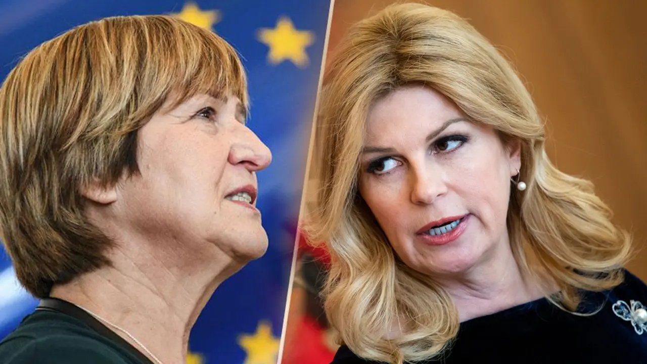 Ruža Tomašić i Kolinda Grabar Kitarović