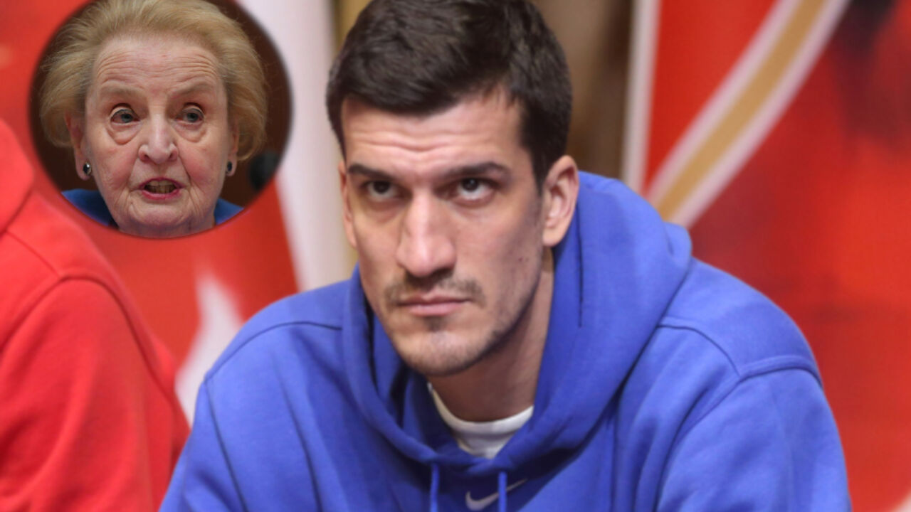 Marko Kešelj, Medlin Olbrajt