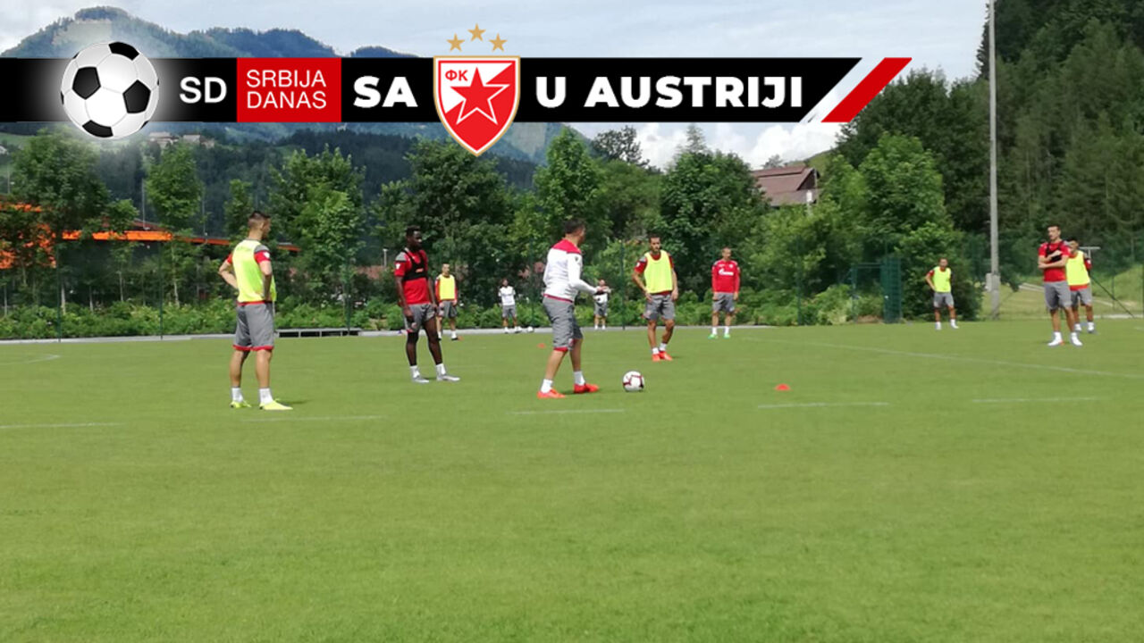 Trening Crvene zvezde u Austriji
