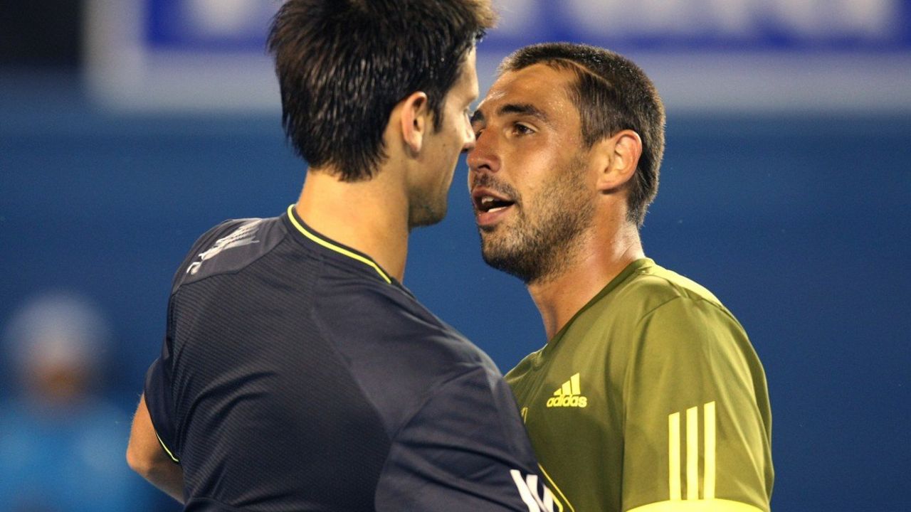 Markus Bagdatis i Novak Đoković