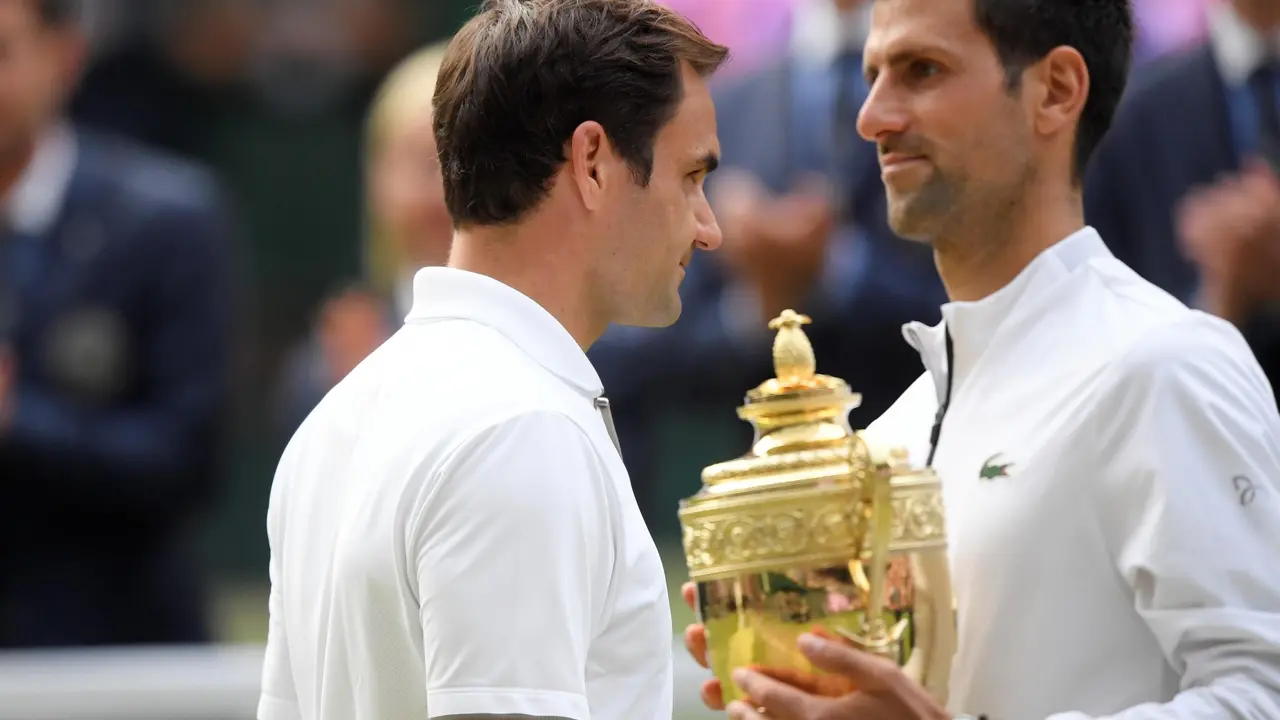 Rodžer Federer i Novak Đoković