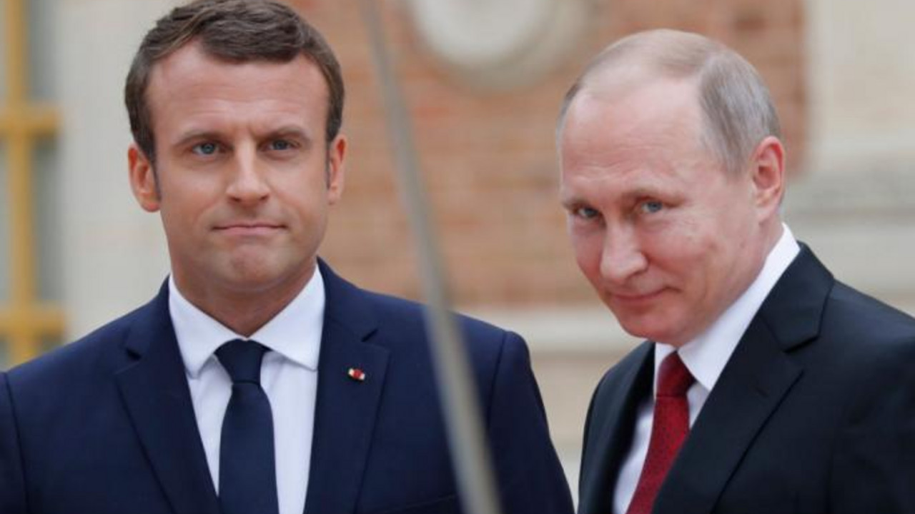 Makron Putin 
