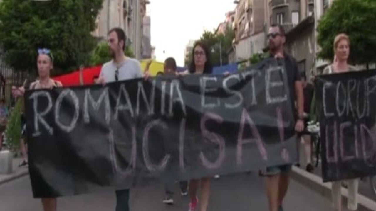 Rumunija, protesti 