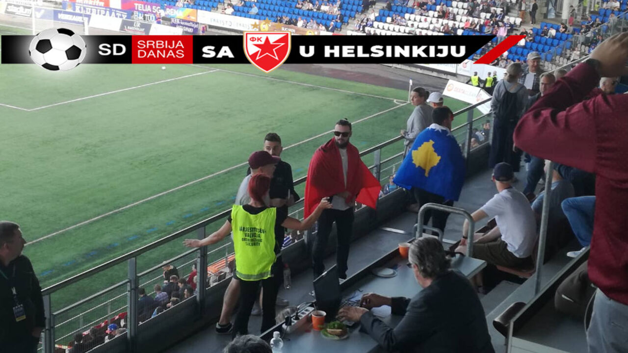 Albanski navijači u Helsinkiju