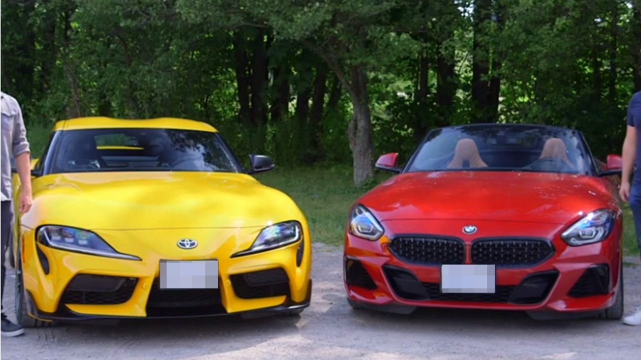 Toyota Supra, BMW Z4 M40i