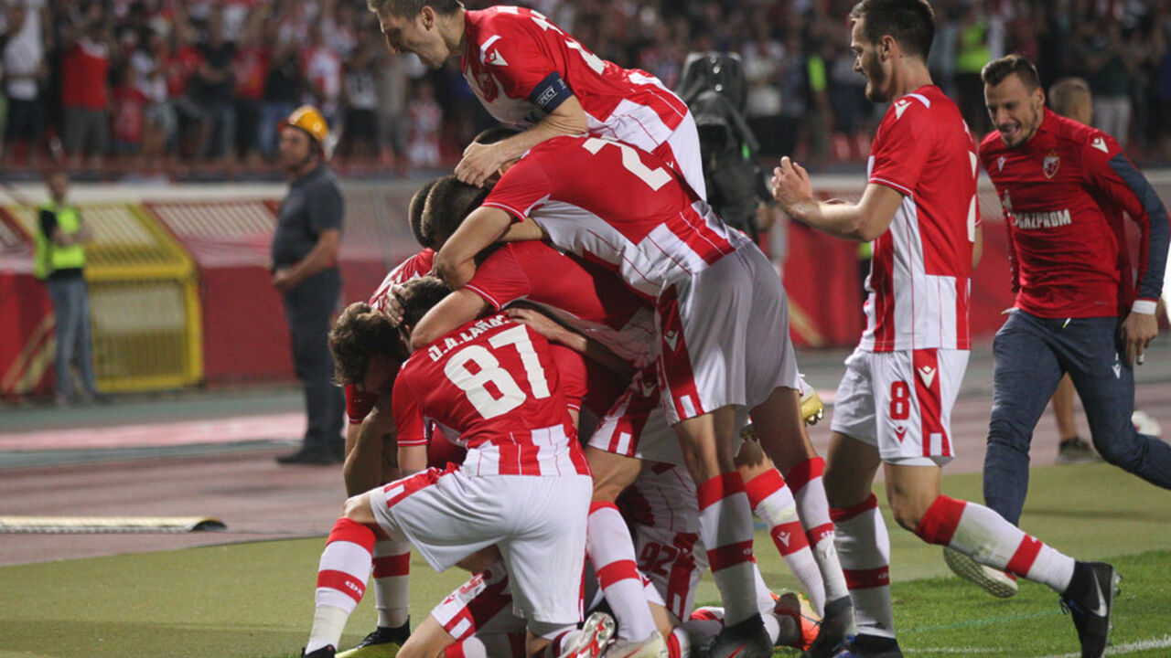 Fudbaleri Crvene zvezde