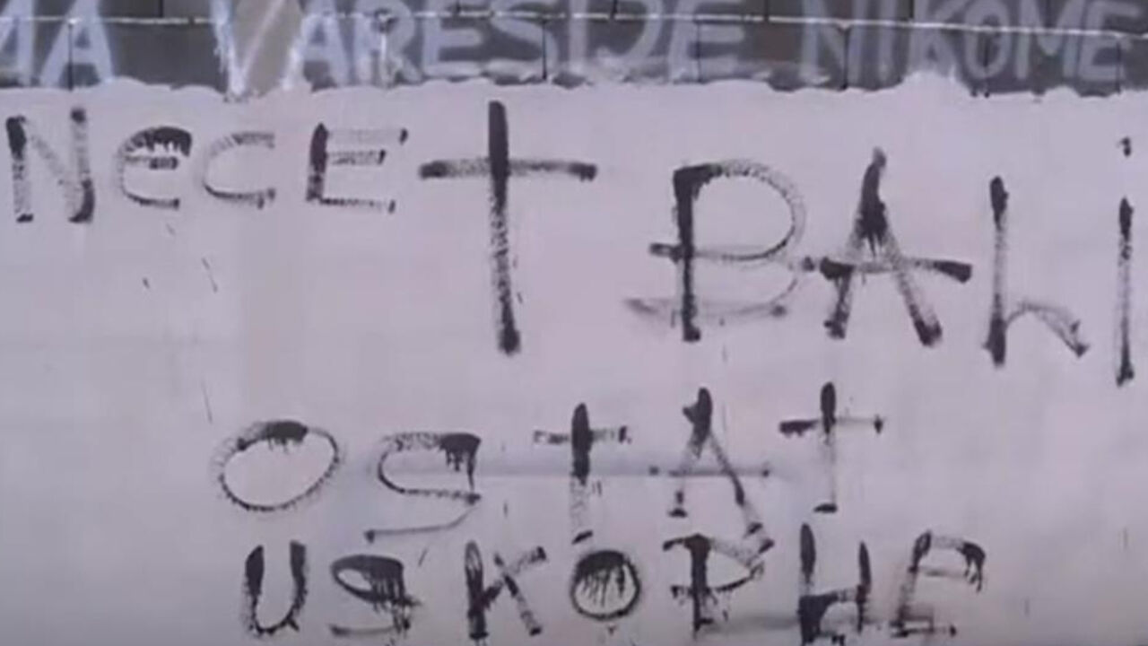 Grafiti nacionalne mržnje