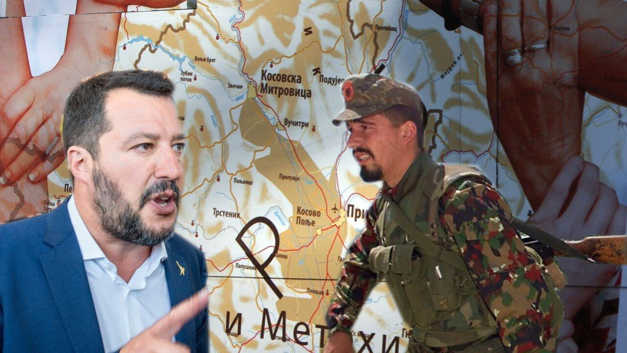 Mateo Salvini proteruje Albanske teroriste