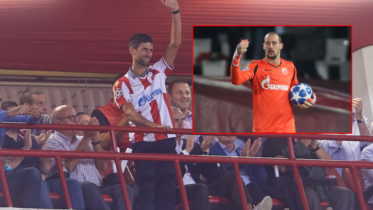 Novak Đoković i Milan Borjan