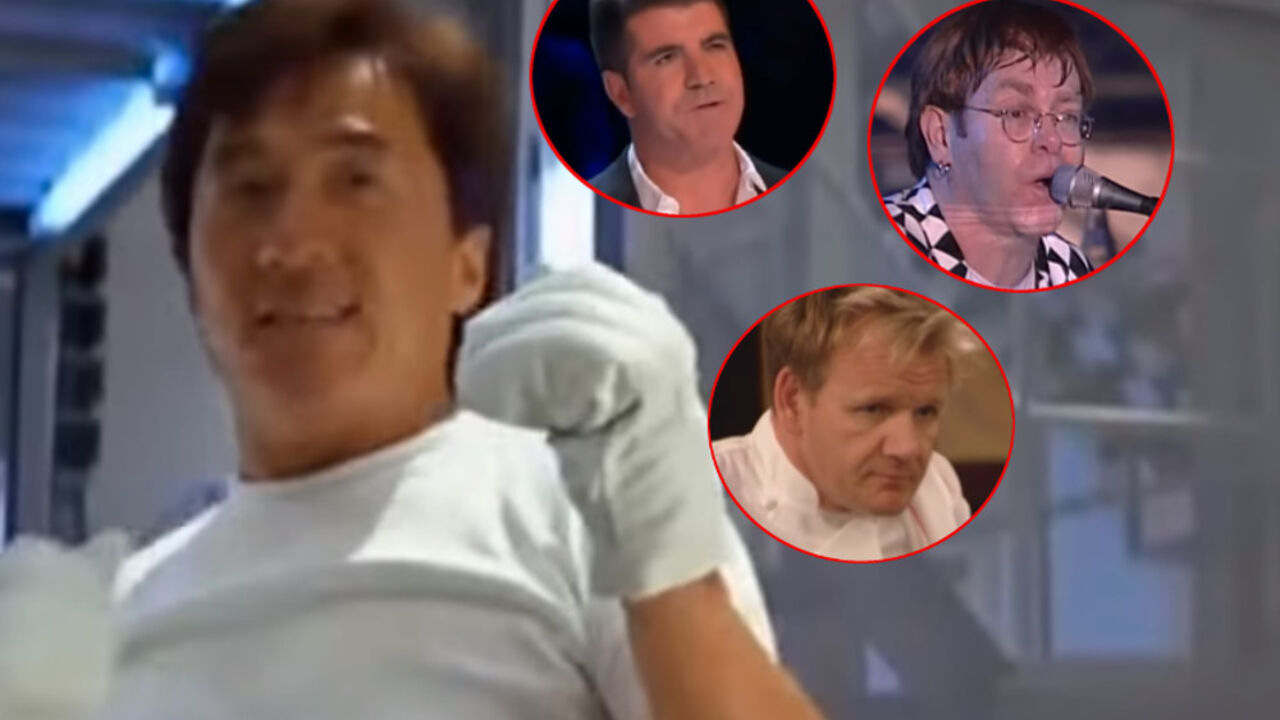 Džeki Čen, Elton Džon, Sajmon Kovel, Gordon Remzi