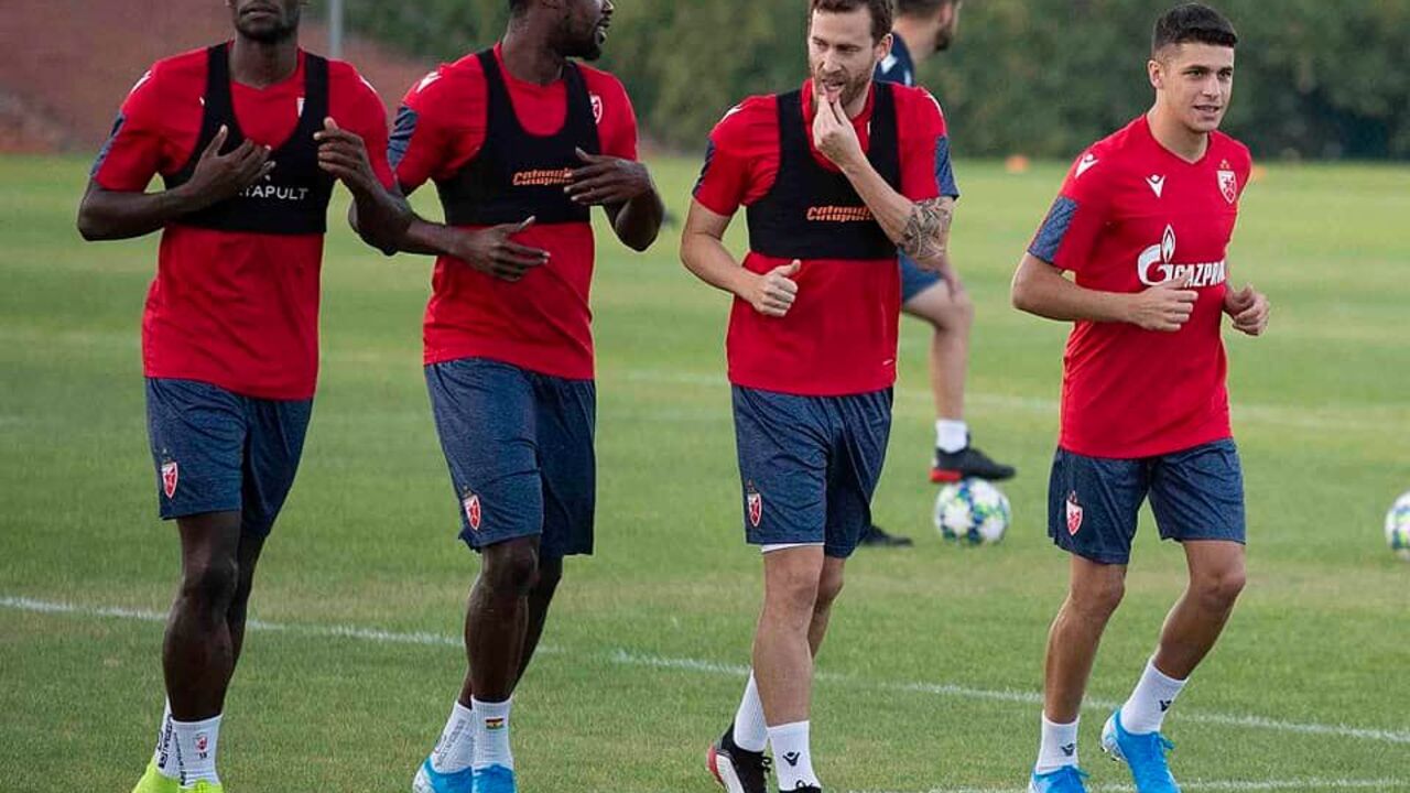Fudbaleri Crvene zvezde