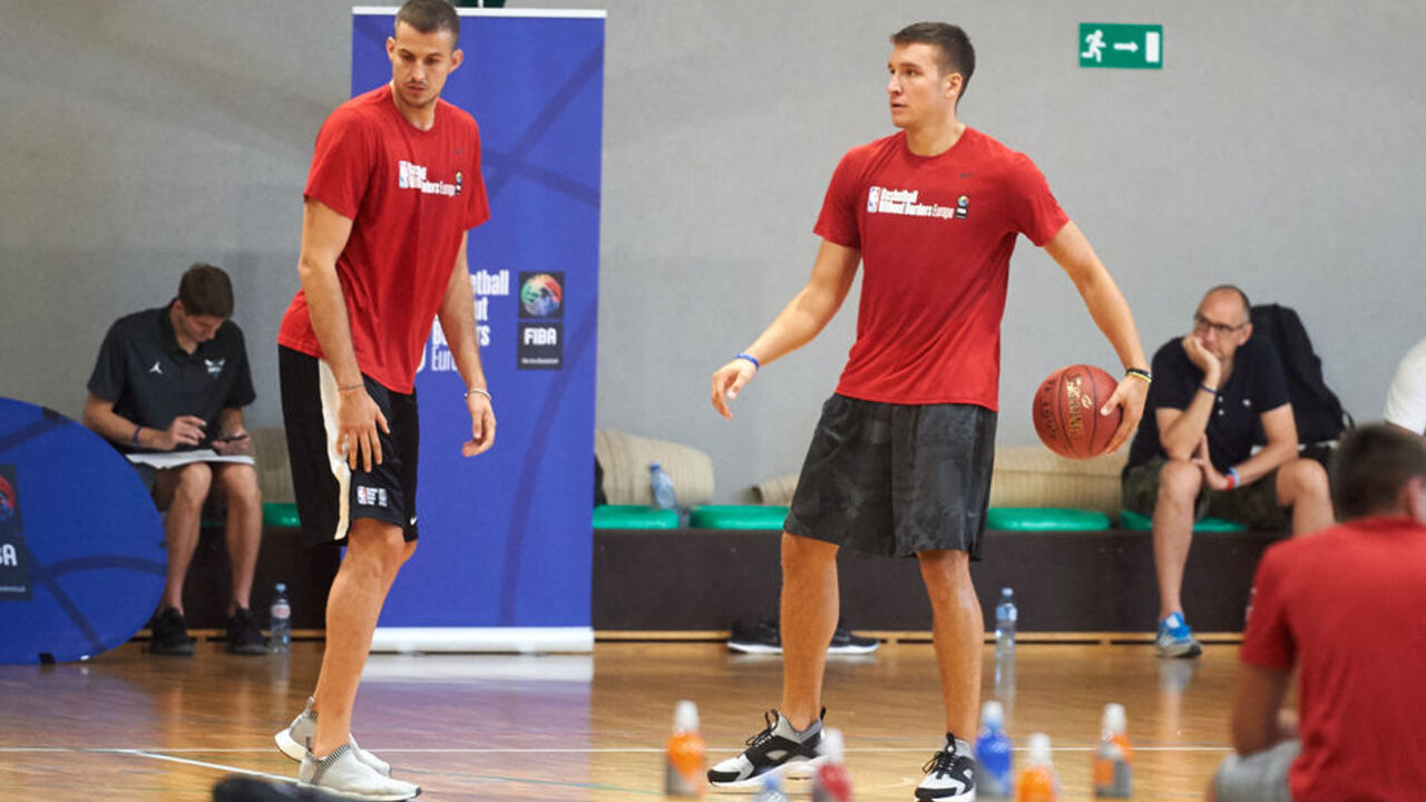 Bogdan Bogdanović i Nemanja Bjelica