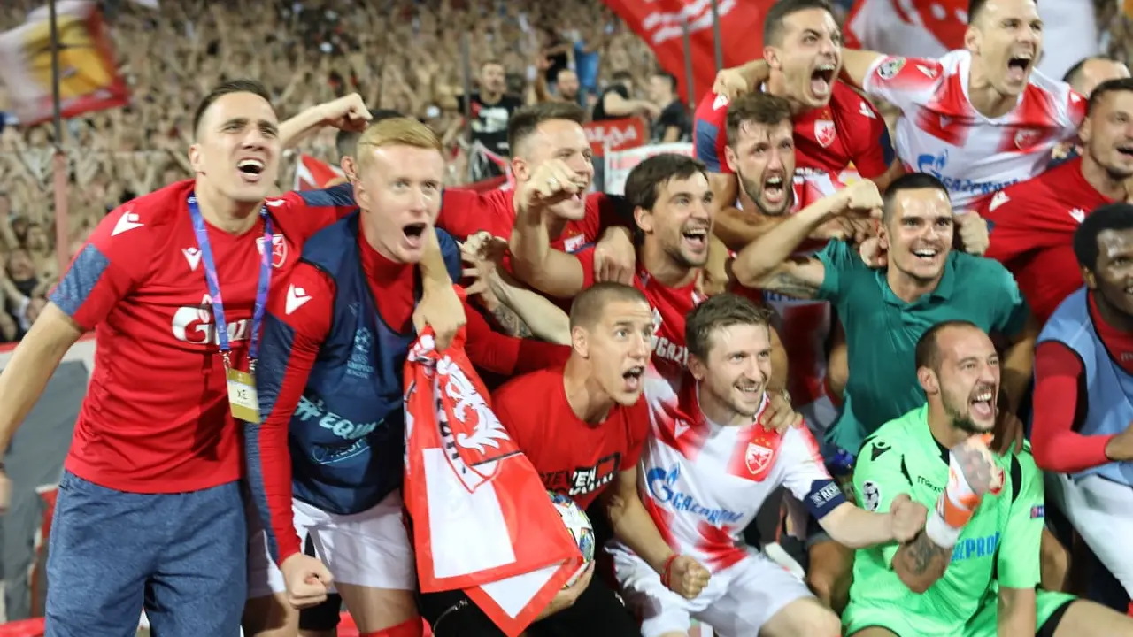 Fudbaleri Crvene zvezde