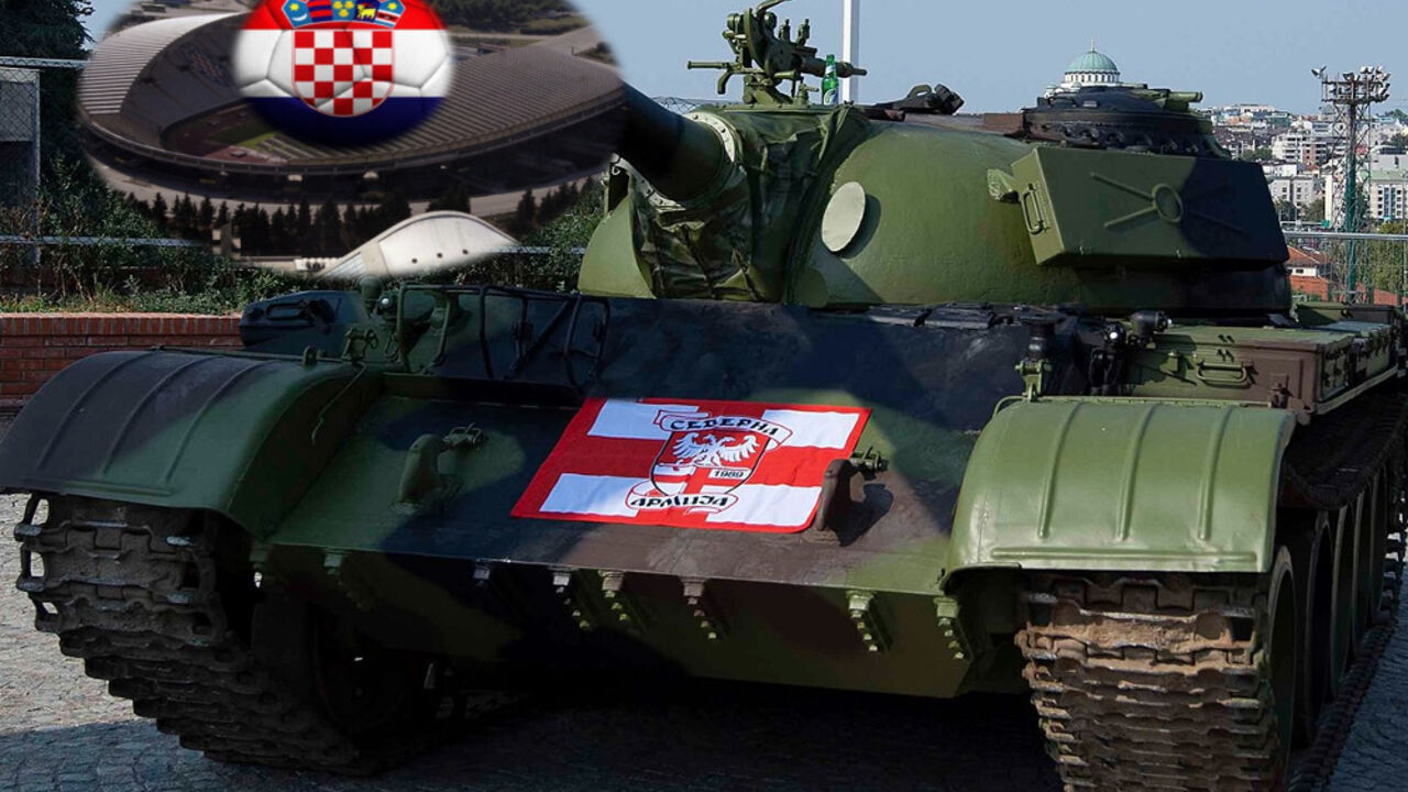 Tenk ispred Marakane