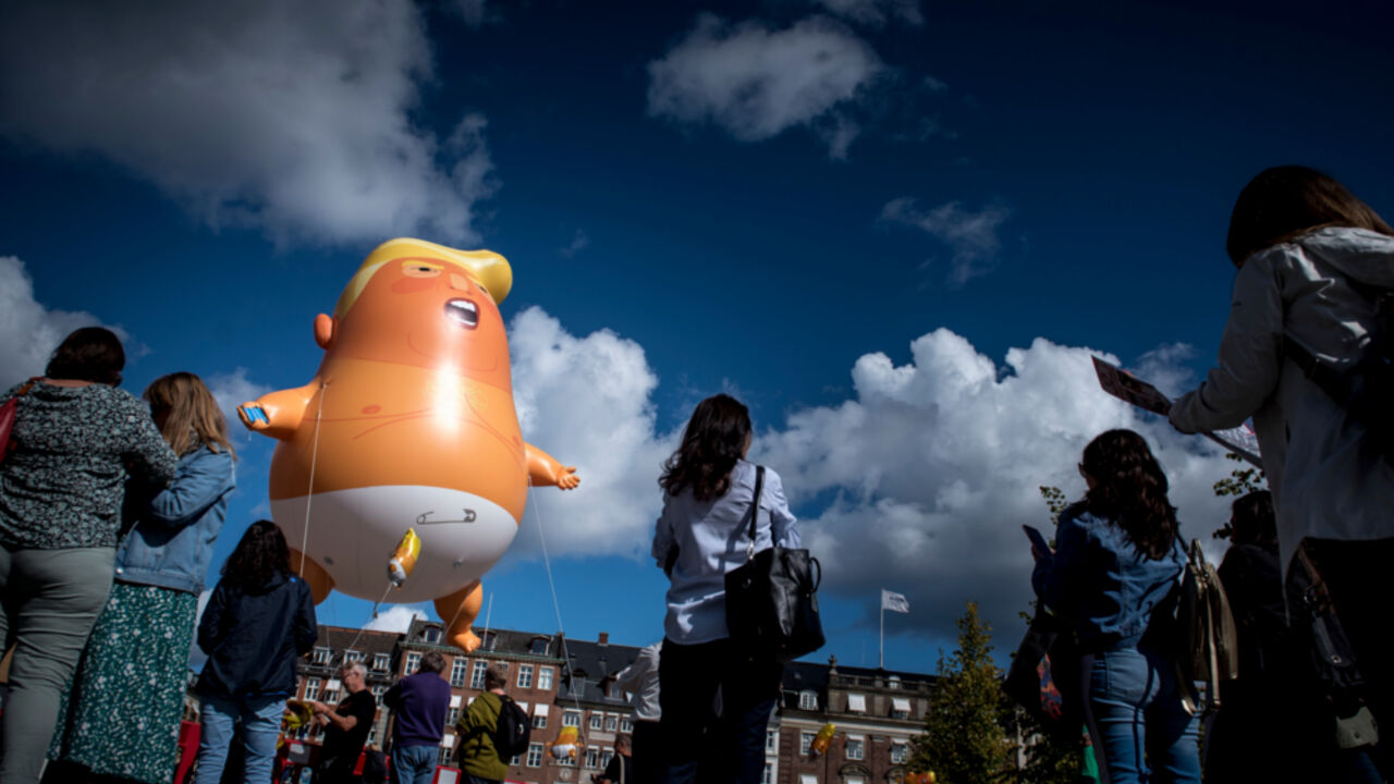 Danska, Kopenhagen, Donald Tramp