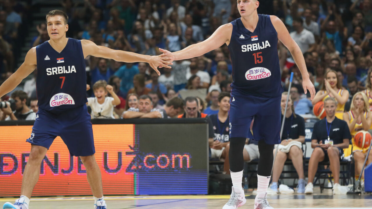 Nikola Jokić i Bogdan Bogdanović
