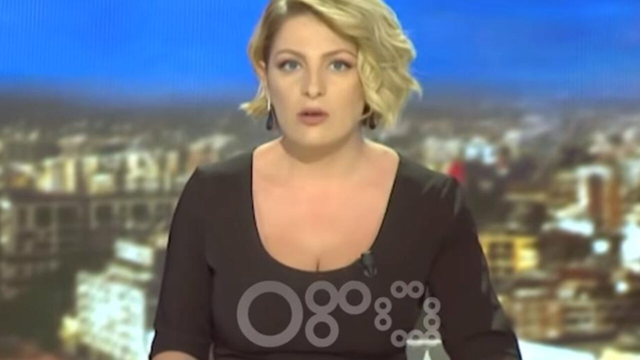 Albanska novinarka
