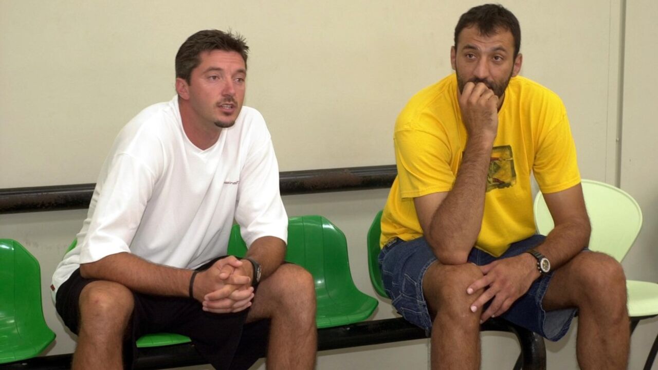 Toni Kukoč i Vlade Divac