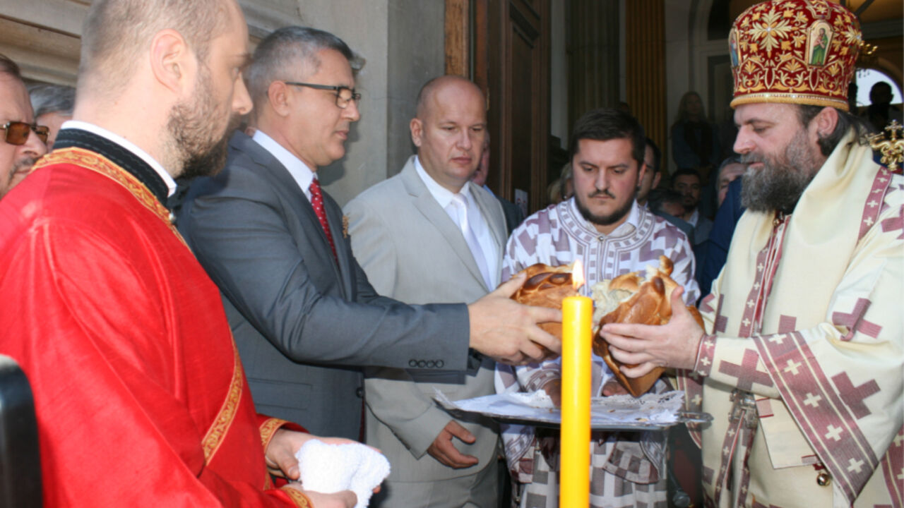 Obeležavanje Krstovdana slave opštine Zemun