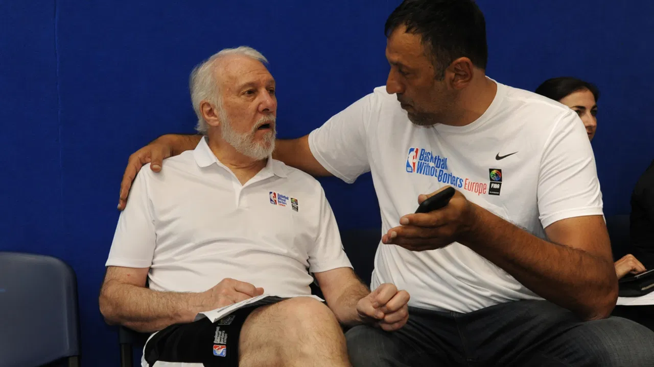 Greg Popović i Vlade Divac