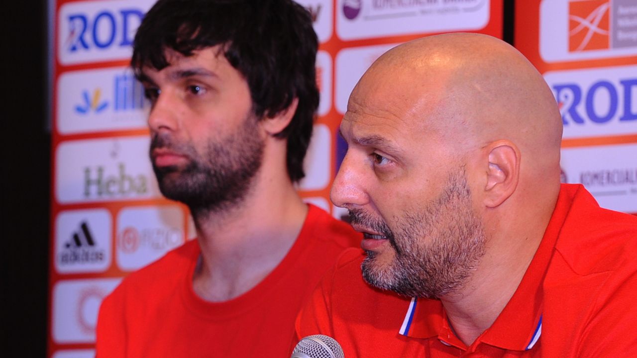Aleksandar Đorđević i Miloš Teodosić