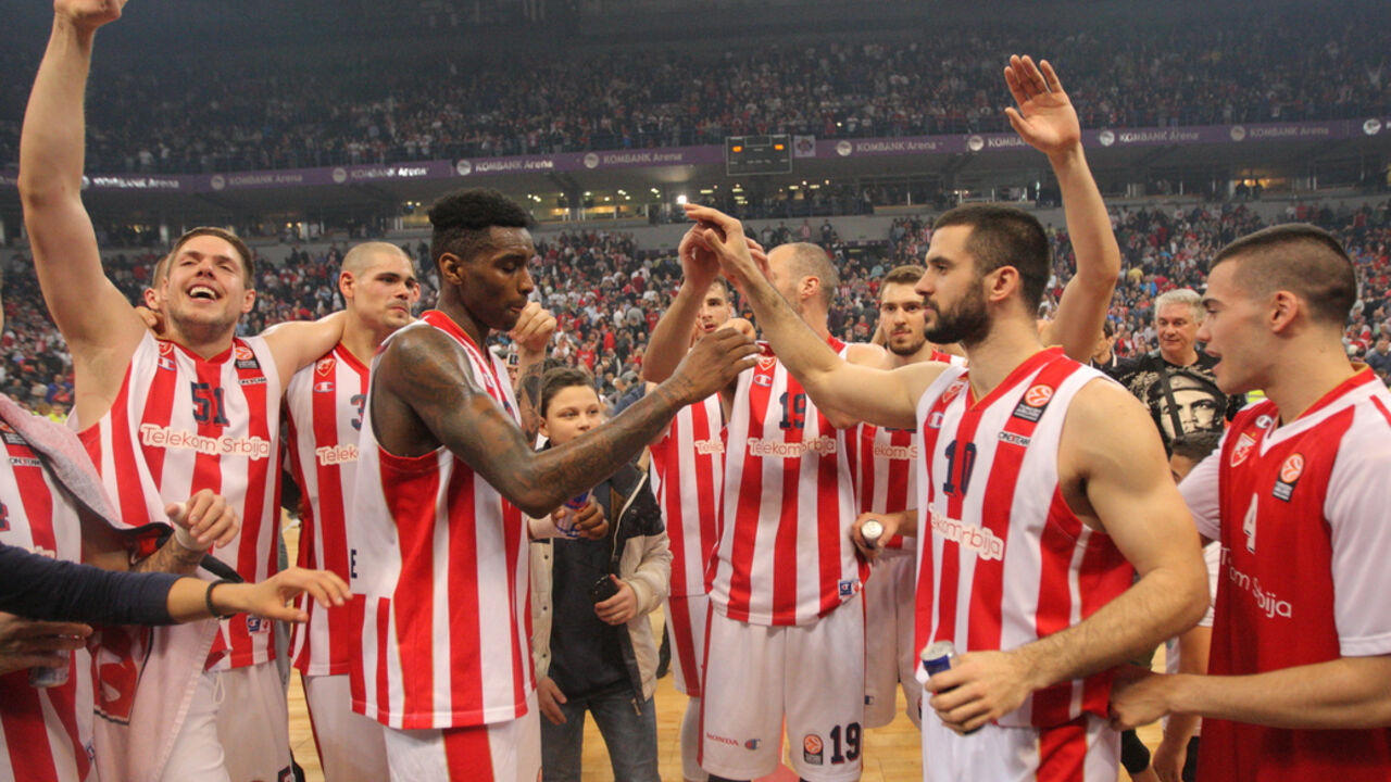 Košarkaši Crvene zvezde