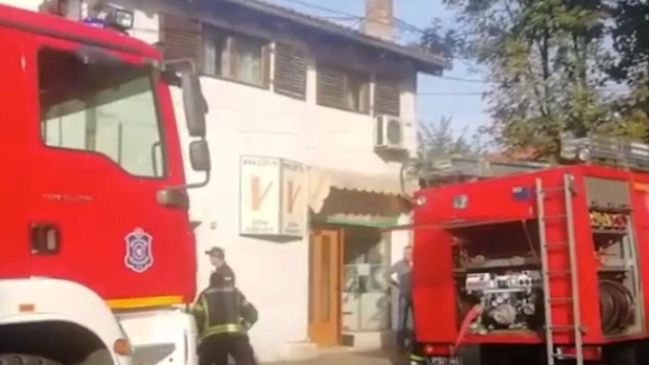 Požar na Zvezdari