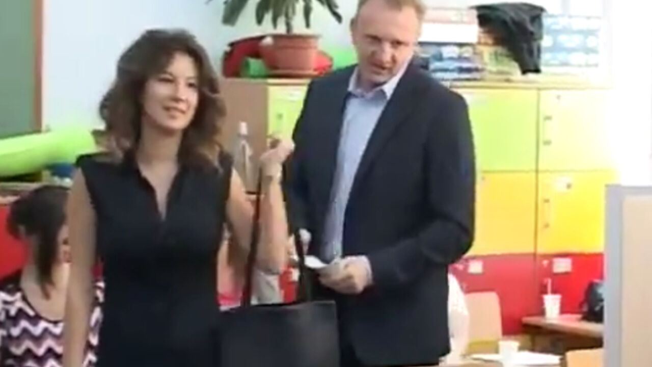 Iva i Dragan Đilas