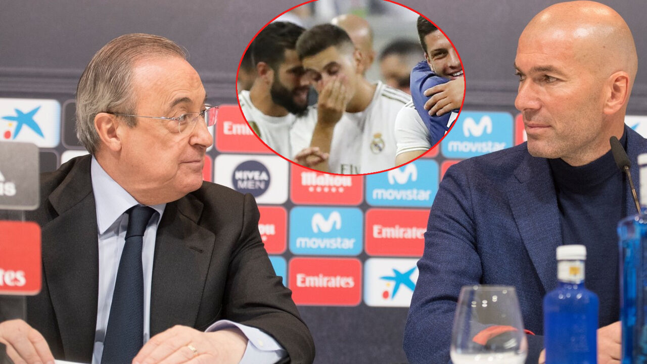 Florentino Perez i Zinedin Zidan